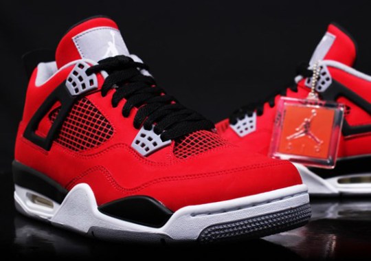 Air Jordan IV “Fire Red Nubuck”