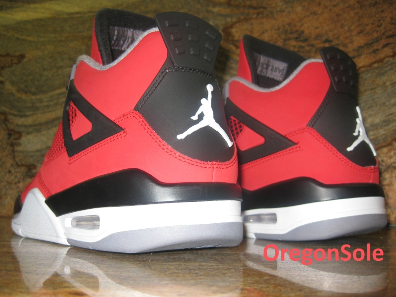 Air Jordan Iv Fire Red Nubuck Available Early On Ebay 02