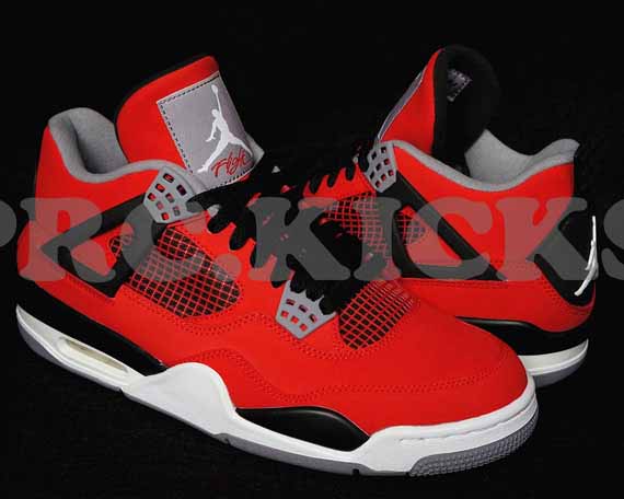 Air Jordan Iv Toro Red 11