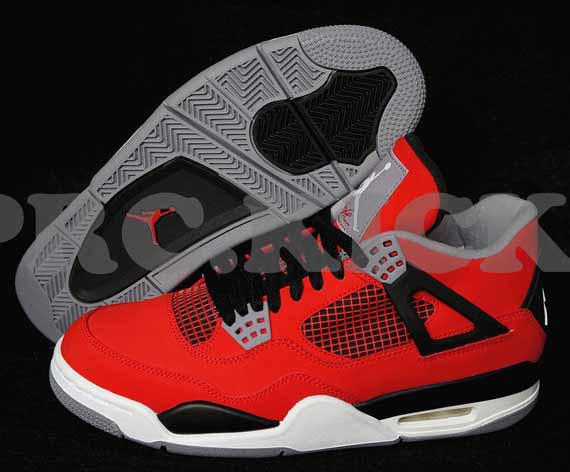 Air Jordan Iv Toro Red 5