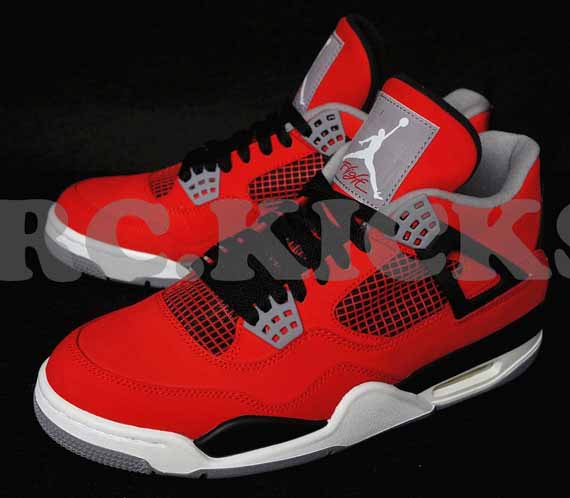 Air Jordan Iv Toro Red 8