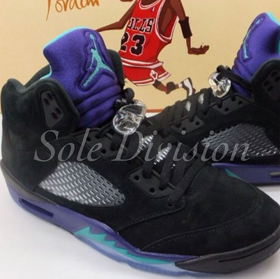 Air Jordan V Black Grape Retro