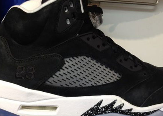 Air Jordan V – Black – White | Holiday 2013