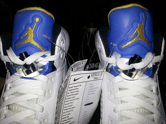 Air Jordan V "Laney" 2013 Sample on eBay