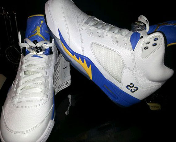 Air Jordan V Laney 2013 Sample On Ebay 2