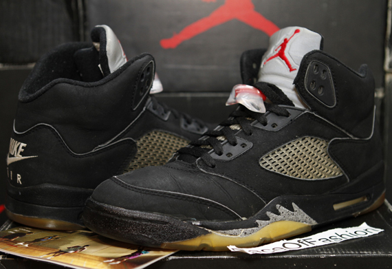 Air Jordan V Vntg Black Metallic