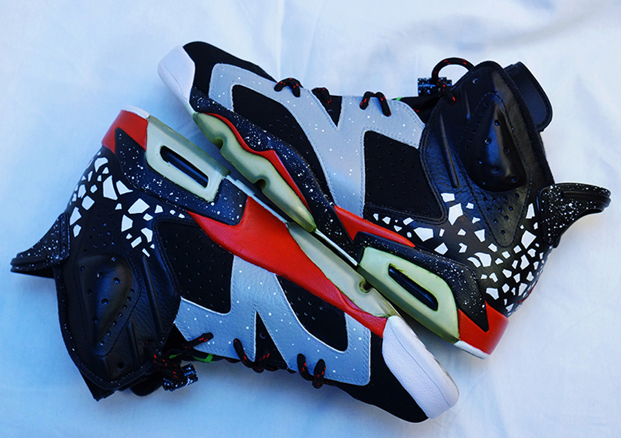 Air Jordan Vi Raygun Customs By Ramses