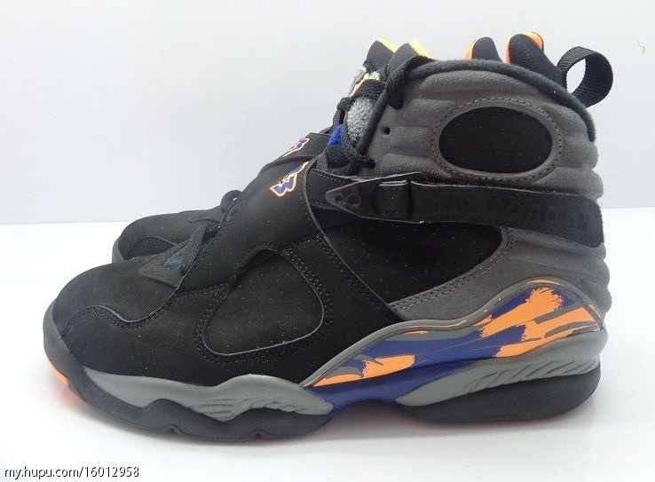 Air Jordan Viii Black Royal Orange 07