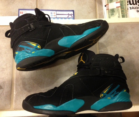 Air Jordan Viii Chris Paul Hornets Pe 3