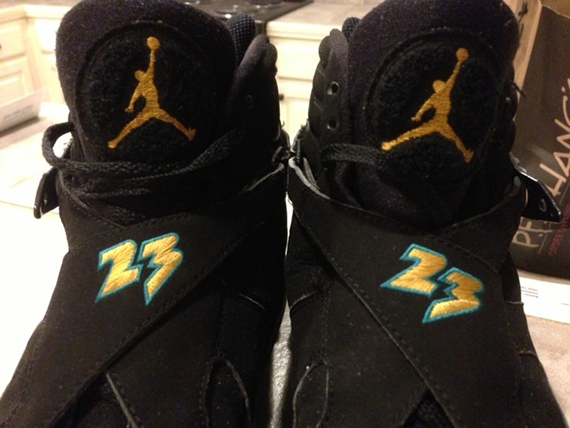 Air Jordan Viii Chris Paul Hornets Pe 4