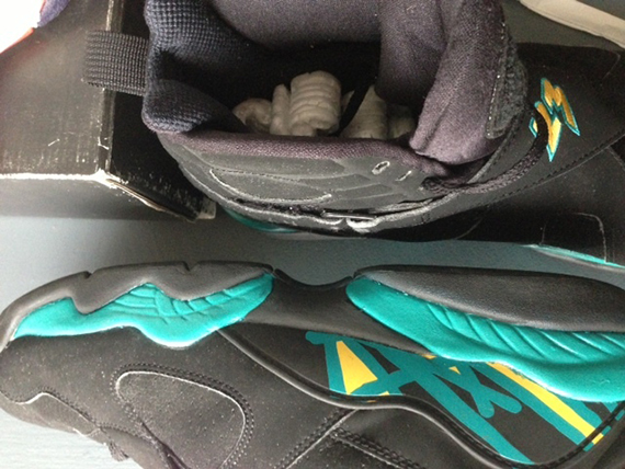 Air Jordan Viii Chris Paul Hornets Pe 6