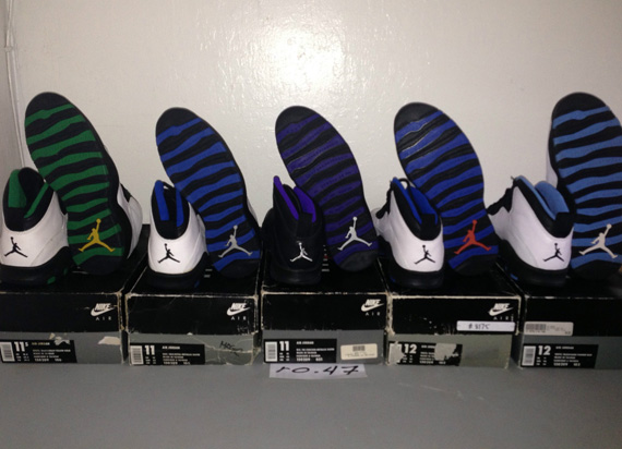 Air Jordan X “City Pack” – Available on eBay