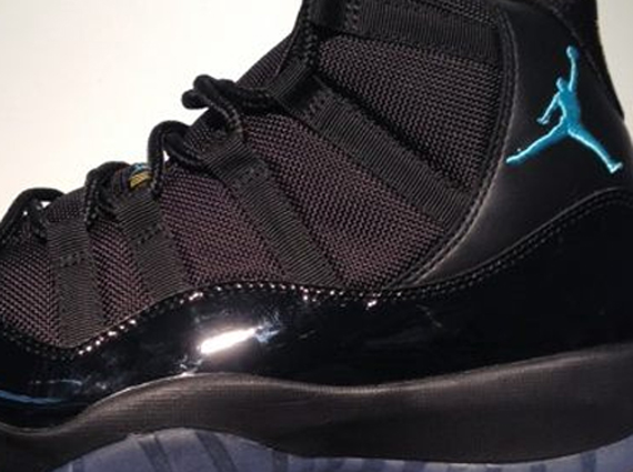 Air Jordan XI – Black – Gamma Blue – Varsity Maize