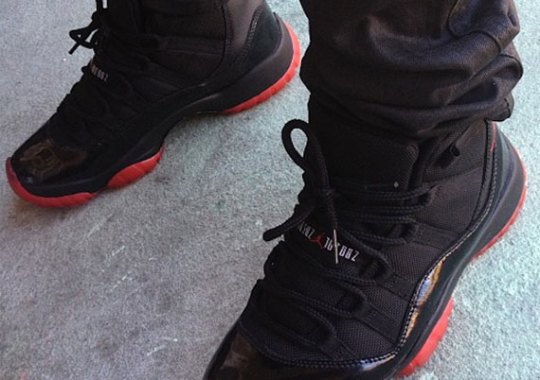 Air Jordan XI “Blacked Out Bred” by Noldo Customs