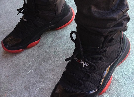 Air Jordan XI “Blacked Out Bred” by Noldo Customs