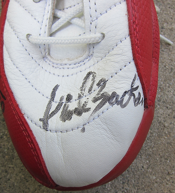 Air Jordan Xii Chicago Bulls Team Autographed 4