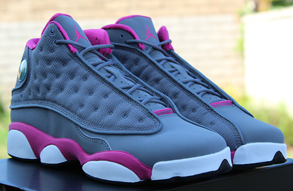 Air Jordan Xiii Gs Grey Pink Release Reminder 2