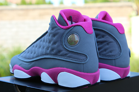 Air Jordan Xiii Gs Grey Pink Release Reminder 3