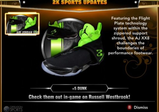 Air Jordan XX8 Added to NBA 2K13
