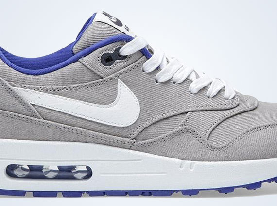 Nike Air Max 1 - Classic Stone - Hyper Blue