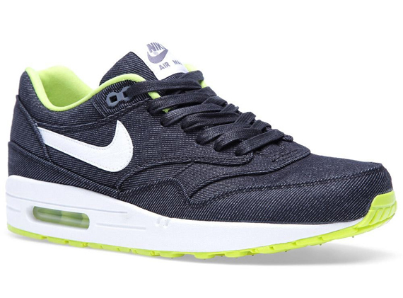 Air Max 1 Denim Black Neon 01