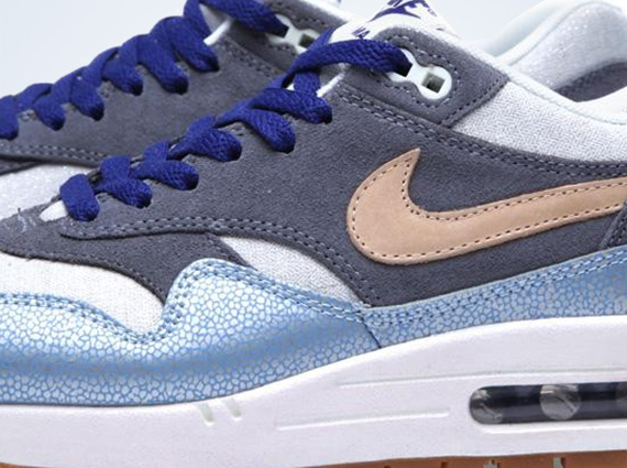 Nike WMNS Air Max 1 – Metallic Silver – Vachetta Tan