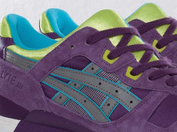 Asics Gel Lyte III - Purple - Blue - Citron