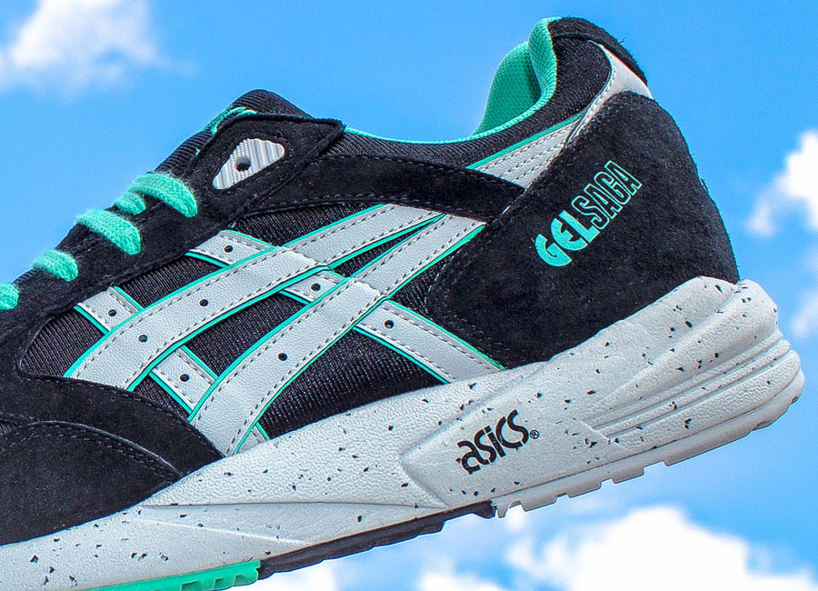 Asics Gel Saga Mint Black