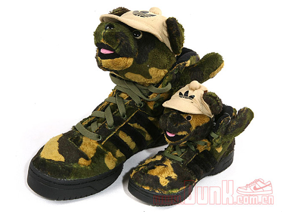 Camo Jeremy Scott Adidas Bear 5