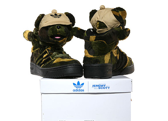 Camo Jeremy Scott Adidas Bear 6