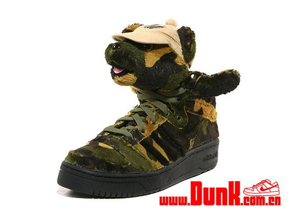 Camo Jeremy Scott Adidas Bear 9