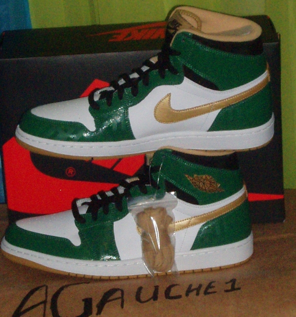 Celtics Air Jordan 1 Retro High Og 01