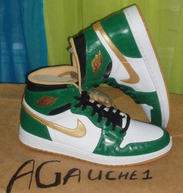 Celtics Air Jordan 1 Retro High Og 09