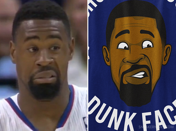 Deandre Jordan Dunk Face