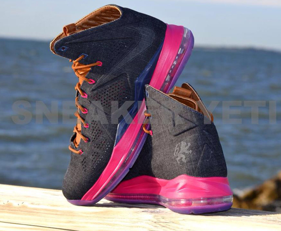 Denim Nike Lebron 10 Nsw 2