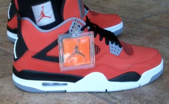 Fire Red Air Jordan Iv Retro 05