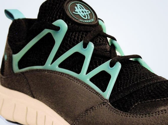 Nike Free Huarache Light - Black - Sport Turquoise