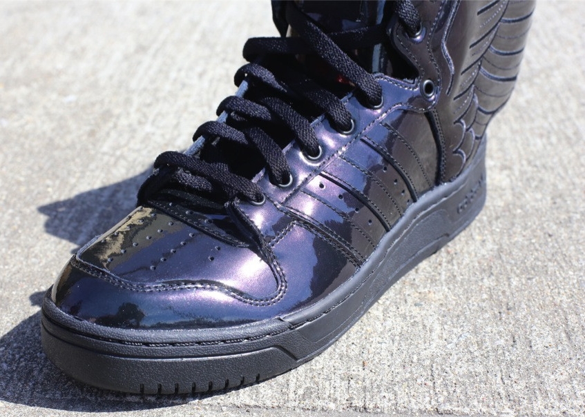 Jeremy Scott Adidas Originals Js Wings 2 0 Black Patent Available 03