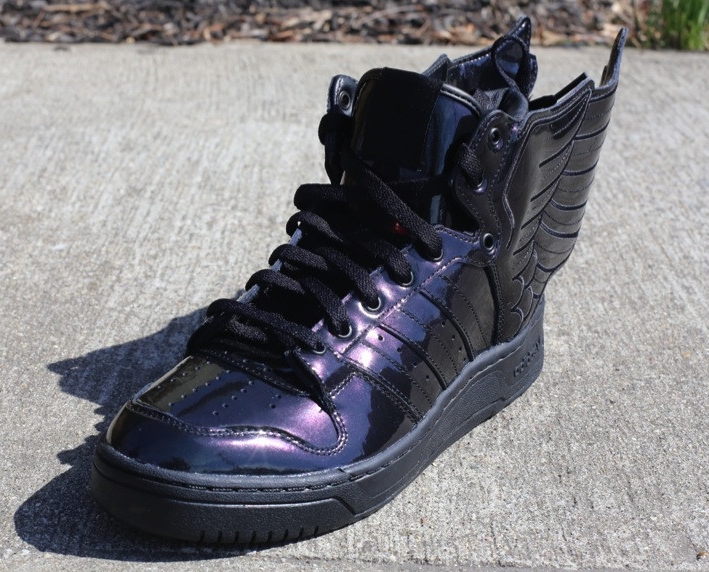 Jeremy Scott Adidas Originals Js Wings 2 0 Black Patent Available 04