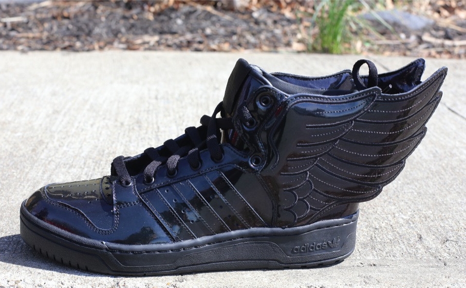 Jeremy Scott Adidas Originals Js Wings 2 0 Black Patent Available 05