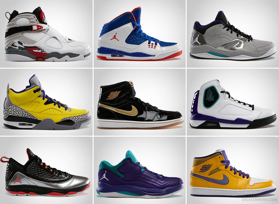 Jordan Brand April 2013 Footwear Releases