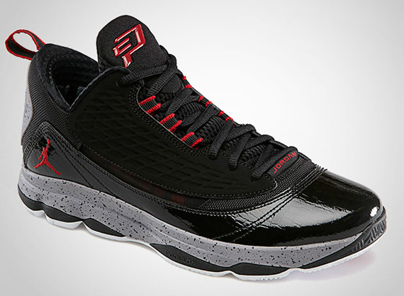 Jordan CP3.VI AE - Black - Gym Red - Cement Grey