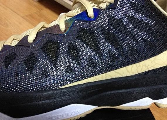 Jordan Cp3 Vi Navy Beige Elephant Print 03