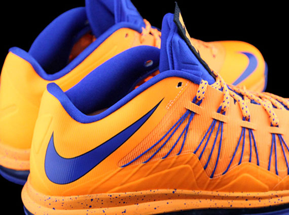 Nike LeBron X Low - Orange - Royal