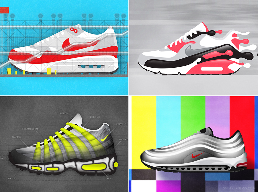 Nike & Matt Stevens Celebrate the Reinvention of #AIRMAX