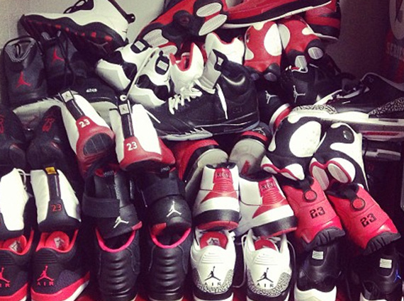 Nate Robinson's "Chicago Bulls" Air Jordan Rotation