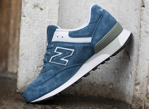 New Balance 576 Blue Suede