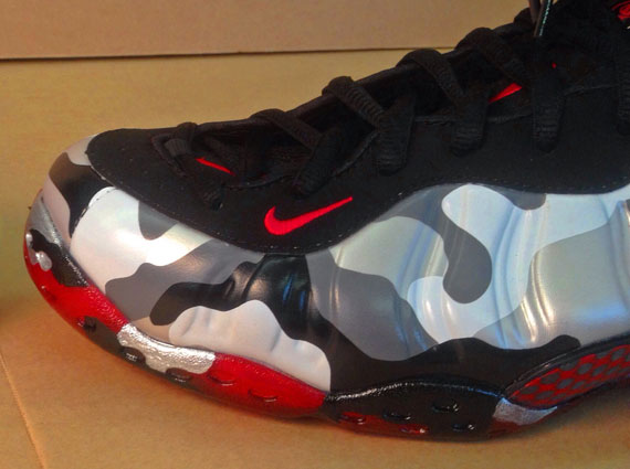 Nike Air Foamposite One "Figher Jet" - Camo Sole Customs by Sole Swap