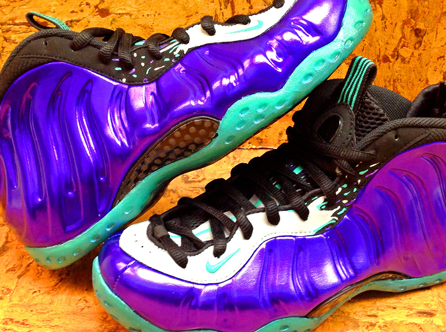 Nike Air Foamposite One "Grape" Customs by Sole Swap