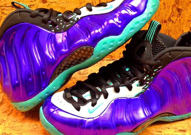 Nike Air Foamposite One “Grape” Customs by Sole Swap